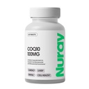 Nuray COQ10 100mg og E-vitamin tyggetabletter - Hurtig opløsning Orange Flavored Energy Kosttilskud - Understøtter hjerte sundhed & leverfunktion - 60 Greve, Vegetar, Gluten Free