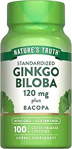 Nature 's Truth Ginkgo Biloba 120mg