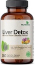Futurebiotics Liver Detox Advanced Detox & Cleanse Formula Supports Healthy Liver Function with Milk Thistle, Dandelion Root, Turmeric Artichoke Leaf, & More, Non-GMO, 180 Vegetarian Capsules
