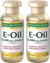 Nature 's Bounty Vitamin E Oil, Understøtter immunforsvar & antioxidant, 30,000IE E-vitamin, topisk eller oral, 2,5 fl Oz (pakke med 2)