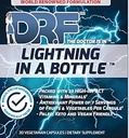 Lightning i en flaske af Dr. Farrah World Renown Medical Doctor Budd124; 23 High Impact Vitamin & Min Budding124; Antioxidant Power of 7 Servere af Frugt & Grøntsager Budding124; Paleo, Keto, & Vegan Friendly