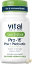 Hyperbiotika Vital Nutrients Pro- 15 Prebiotika og Probiotika til kvinder og mænd