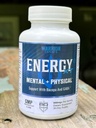 Warrior Nootropics Energitilskud til Mental Alertness og Fysisk Energi; Support Mental Klarhed, Brain & Kognitiv funktion - med vitamin B, DMAE Bacopa og GABA - 60 kapsler