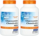 Doctor 's BEST, (2 Pack Glucosamin Chondroitin MSM med OptiMSM, 240 Veggie Caps