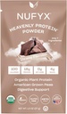 NUFYX ® • Heavenly Protein ® Powder • Verdens bedste 100% Økologiske Amerikanske Dyrkede Pærer • Vegan • Gluten Free • Lavcarb (Dreamy Chocolate, Packet)