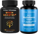 Vital Vitaminer Brain Booster Plus Mænds Multivitaminer