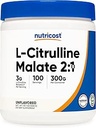Nutricost L- Citrullin Malat (2: 1) Pulver (300 Bedste)
