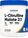 Nutricost L- Citrullin Malat (2: 1) Pulver (300 Bedste)