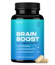 Nootrix Brain Boost Nootrop Supplements 124; Understøtter hukommelse, mental fokus, kognitiv sundhed & energi
