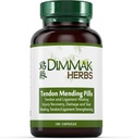 Certificeret Organic Tendon Mending Pills: Tendon og Ligament Regeneration og reparation af Dimmak urter - 100 Caps 500mg