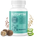GutOptim Probiotic & Prebiotic Capsules Note 124; Pre and Probiotics for Synbiotic Gut Health & Bloating Relief for Women & Mænds