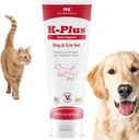 K- Plus Gel til hunde & katte - Kalium Citrate & Cranberry supplement til Nyre, Urinary Tract Health, UTI Relief, Stone Prevention, Electrolyte Balance, Muscle & Heart Function - Made in USA - 5 oz