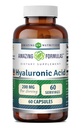 Amazing Formulas Hyaluronic Acid 200 Mg Per Serving Kapsler Supplement 124; Non- GMO Note 124; Gluten Free Note 124; Lavet i USA (60 Greve)
