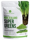 Antler Farms - 100% Pure Organic New Zealand Super Green Powder, 40 Servering, 200g - Hvede Græs, Barley Grass, Chlorella, Spirulina - Vegan, Gluten Free, Chlorophyll Rich, for Energy og Detox