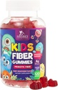 Fiber Gummies for Kids, Daily 4g Gummy Fiber Supplement, Prebiotic fordøjelsesstøtte - Nature 's Plant Based Opløselig Fiber, Understøtter Regularitet & fordøjelse for Kids Non- GMO - 120 Gummies