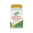 Nature 's Way Calcium & Magnesium Mineral Complex, Understøtter Bone Health & Muscle Function, * 750 mg pr 3 - Capsule Serving, 100 kapsler (Packaging May Vary)