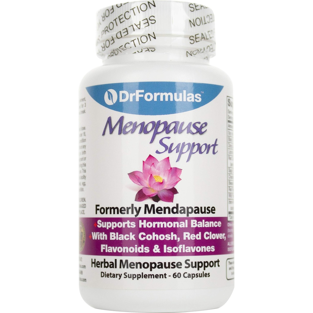DrFormulas Menopause Supplement til Hot Flashs, Night Sweats, og Mood Swings Relief med DIM, Dong Quai, Black Cohosh, 60 Greve