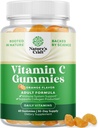 Chewable Vitamin C Gummies for Adults - Halal Vitamin C Immune Support Gummies - Ascorbic Acid Natural Gummy Immune Booster for Adults and Natural Cold Remedy Gummy Vitamins