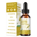 Mulitea Mullein Drops til Lungs & Lympletic Drainage- 5- in-1 Herbal Extract Flydende med Marshmallow Root, Elderberry, Lichorice Root- Lung Cleanse & Respiratory Support-Non- GMO, Vegetarian-2 Fl Oz