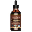 Ceylon Cinnamon Shop CinnaGold ™ Organic Ceylon Cinnamon (100% certificeret) Supplement, højpotens flydende ekstrakt, 4 oz. - Super antioxidant