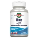 KAL Think Magnesium L-Threonate 2000 mg | Learning, Brain Health & Memory Function Support w/Magtein | Vegan, No Gluten & Non-GMO | 60 Tablets