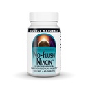 Source Naturals No- Flush Niacin, B-3 500 mg - 60 tabletter