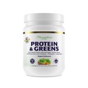 Paradise Urter ORAC Energy Protein & Green Powder, Antioxidant Power of 24 Servere af frugter & grøntsager i 1 Scoop + 20g Protein, Unflavored, 15 Servere