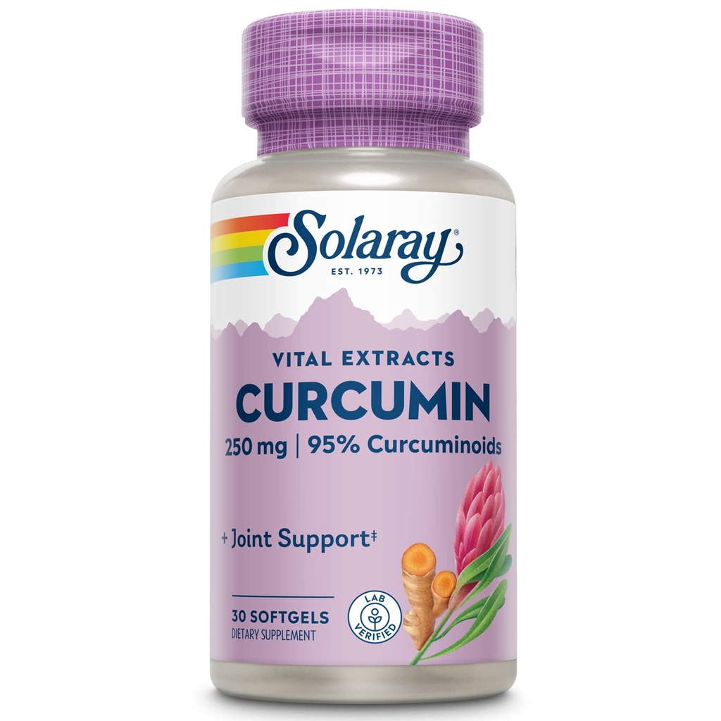 SOLARAY Super Bio Curcumin 250 mg