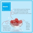 Consult Health Regenerol - Multivitamin Retinol Gummy - Anti- Aging Vitamin A tillæg - glødende, Yellow & Clear Skin Strong Hår & Nails - B6-vitamin, B12, C, D3, Folinsyre, zink - 60 Gummier