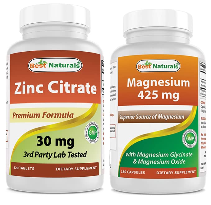 Zinkcitrat 30 mg & Magnesium Glycinat 425 mg