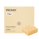 ProMix Nutrition Protein Puff Bars, 12- Pack - Madagaskar Vanilla - Marshmallow Crispy Treat - Great Tasting & Sund On The Go Snack - High Protein & Low Calorie - Non- GMO & fri fra Gluten, Soy, & Corn.