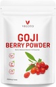 Goji Berry Powder, Wolfberry Extract 10: 1 Pure Goji Berry Herbal Extract Powder for Eye Health, Natural Vitamin C Antioxidant, Non- GMO, Gluten- Free, Sulfate Free, 1lb (16Oz)
