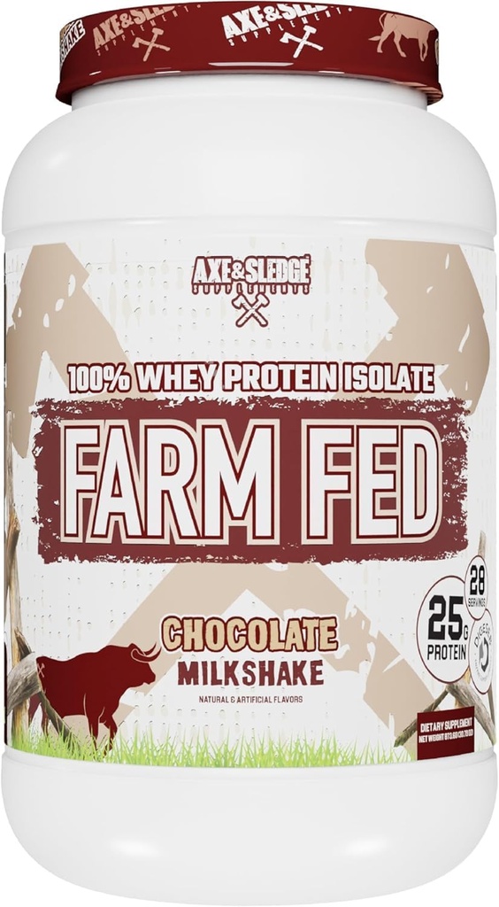 Axe & Sledge Farm Fed 100% Whey Protein Isolate