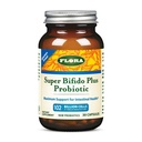 Flora Super Bifido Plus 102 Millioner CFU, Raw Probiotika til mænd og kvinder, Bifidobacterium, Lactobacillus, fordøjelse, IBS, immunsystem, Gut Balance Kosttilskud - 30 Vegetariske kapsler
