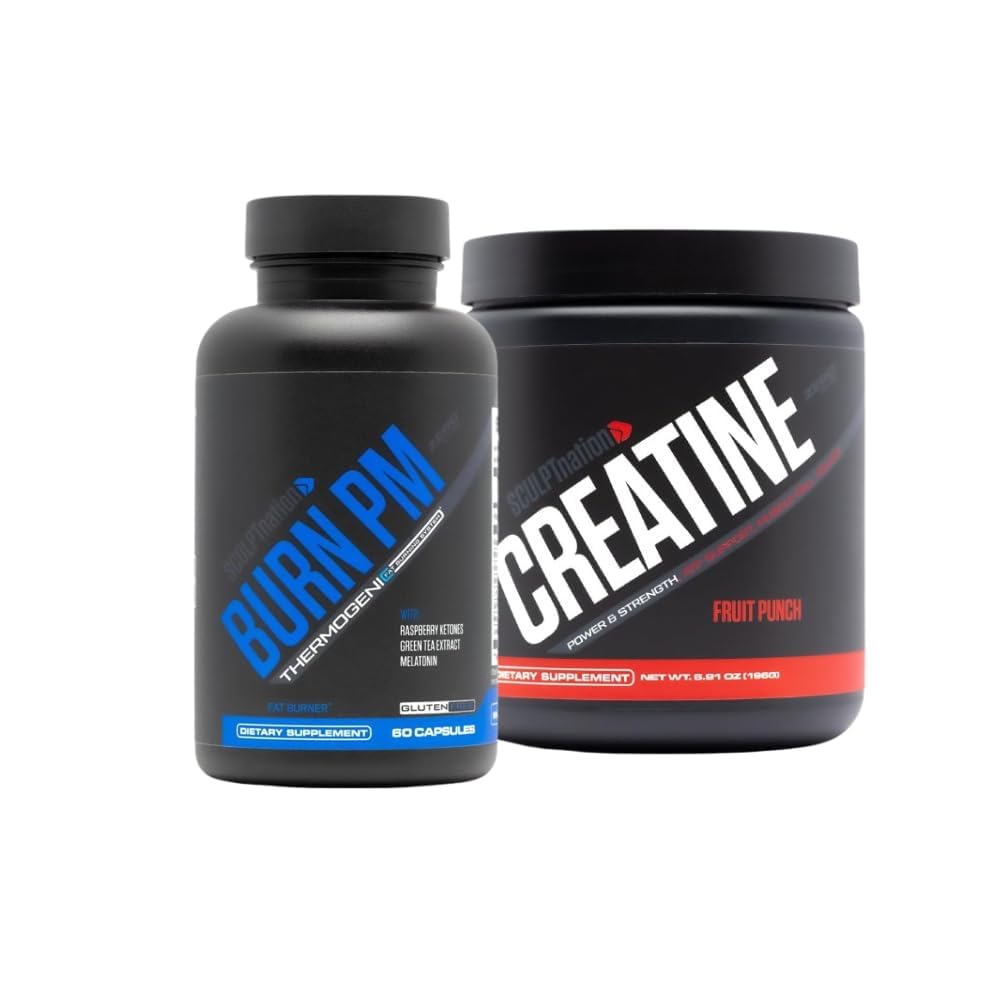 Schedpt Nation af V Shred Burn PM og Premium Creatin Fruit Punch Powder