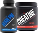 Schedpt Nation af V Shred Burn PM og Premium Creatin Fruit Punch Powder