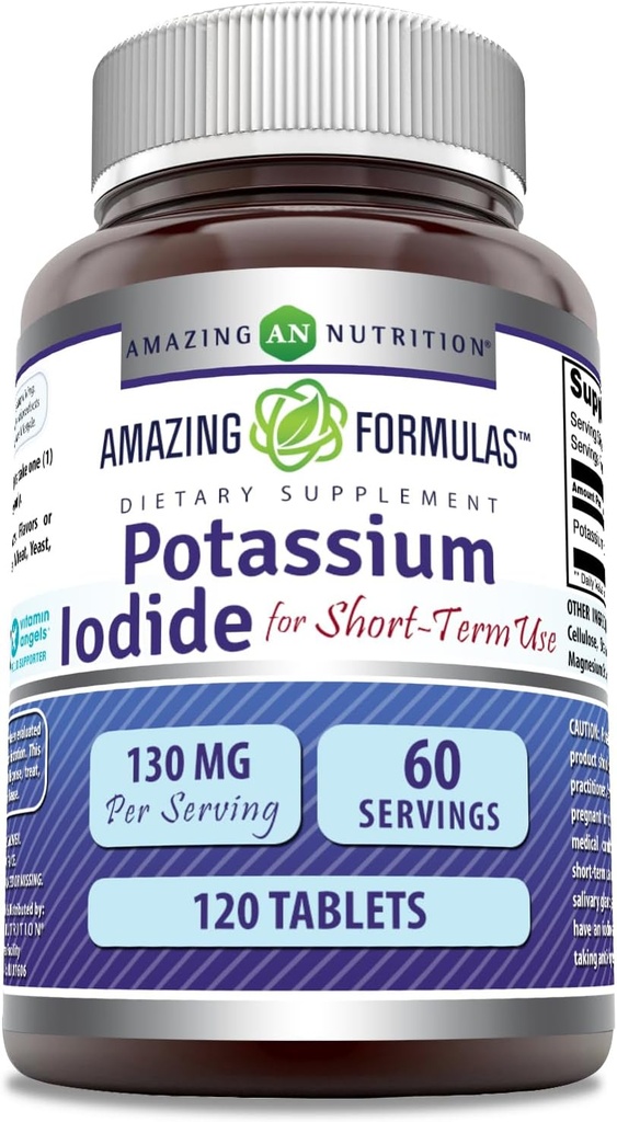 Amazing Formulas Kalium Iodide Supplement Note 124; 130 Mg