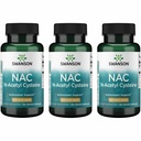 Swanson NAC - N- Acetylcystein - Supplement 600 mg 100 kapsler (3 stk.)