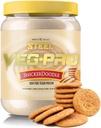 Steel Kosttilskud Veg- PRO - 124; Vegan Protein Powder, Snickerdoodle - 124; 25 Servere (1.65lbs) - 124; Protein Powder med BCAA Aminosyre - 124; Gluten Free - 124; Non Dairy - 124; Law Carb Formel