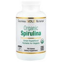 California Gold Nutrition Certified Organic Spirulina, USP Verified, USDA Organic, Non- GMO, 500 mg, 720 Vegetariske tabletter