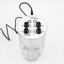 AirMixPRO Colloidal Silver Generator Kit - 7-stykke sæt med Pure Silver Plates, TDS Meter, Vand Ionizer, Rejsepose (pakke med 1)