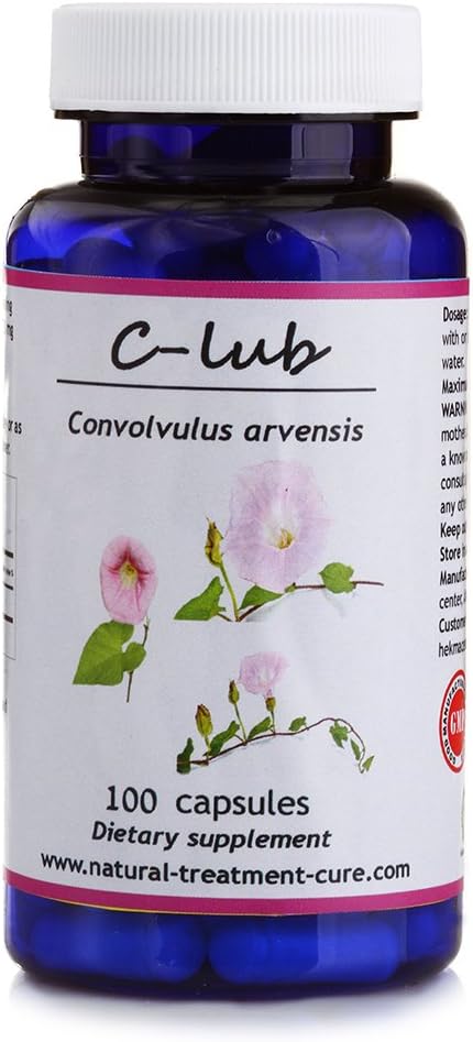 Hekma Center Pure Field Bindweed Leaf - Convolvulus Arvensis - 100 kapsler - Vegan