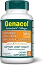 Genacol gurkemeje, Ultra- hydrolyseret collagen peptider supplement med sort pepper ekstrakt (BioPerine), Sothe din Joints, Forbedret Absorption, 90 kapsler (30- Day Supply)
