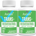 Sublingual Trans- Resveratrol Renhed 99%, 3- in-1 Advanced Formel Resveratrol Supplement for Boost NAD +, Immun & Energy Support, Anti- Aging, Skin Health & Antioxidant, 240 Lozenge (240- Day Supply)