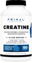 Primær Creatin monohydrat (3.000 Mg, 180 Caps) - Mikroniseret Creatin Supplement, 750mg Per Capsule, Great for Preworkout and Recovery - Gluten- Free, Non- GMO