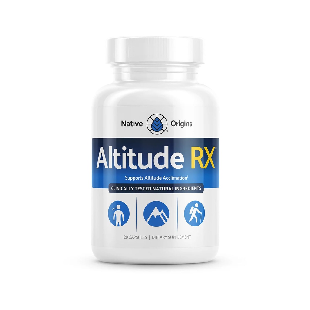 OxyBoost Complex. Højdeformel for Acclimation til Ski eller Mountain Trips med C-vitamin, Alpha Lipoic Acid (60...
