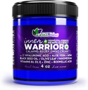 Herbal Mana Inner Warrior Cream, 5000mg Hamp, 99,9% Pure DMSO, Nerve Calming, Muscle Relief - Organic Magnesium, MSM, Lavender & Rose Oil