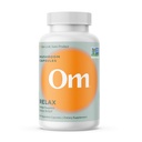 OM MUSHROOM SUPERFOOD Relax Mushroom Capsules, 90 Greve, 30 Dage, Reishi Mushrooms, Ashwagandha, GABA, L-Theanine, Magnesium, Adaptogens for Stress Support (Tidligere Gently Zen, Packaging May Vary)