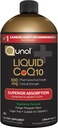 Qunol Liquid CoQ10 100mg, Superior Absorption Natural Supplement Form of Coenzyme Q10, Antioxidant for Heart Health, Orange Pineapple Flavored, 60 servings, 20.3 oz Bottle