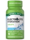 Nature 's Truth Electrolyte Tablets against 124; No Sugar Measures 124; 90 Grey Measures 124; Vegan, Non- GMO & Gluten Free Hydration Supplement 124; Med mineraler